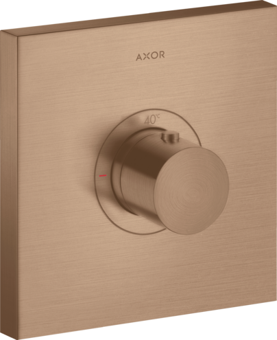 Термостат для душа ShowerSelect Axor, шлифованное красное золото арт. 36718310