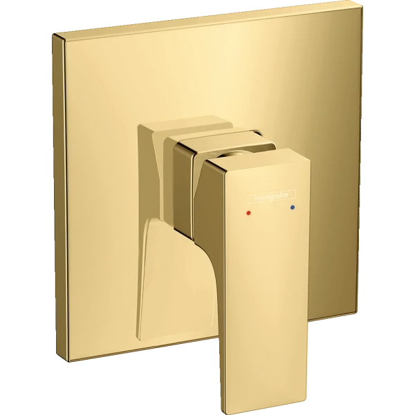 Смеситель для душа скрытого монтажа, Hansgrohe Metropol, золото арт. 32565990