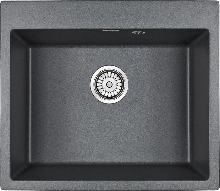 Мойка для кухни гранит 600х520 Paulmark KANTE 60, графит - PM106052-DG