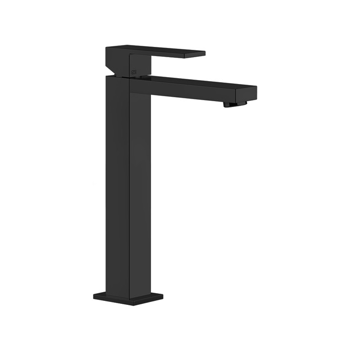 Смеситель для раковины с высоким изливом 128мм, Gessi Rettangolo, black xl арт. 11922#299