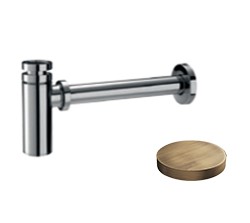 Сифон для раковины 1”1/4, Giulini, бронза арт. 5109LBR