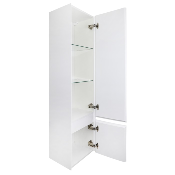 Пенал подвесной белый, Azario Velluto - CS00088605