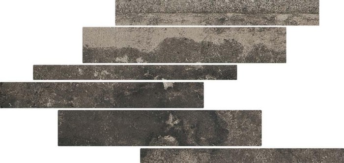 Плитка la roche mud. mod. listello sfalsato mix 21x40 Florim La Roche di Rex арт. 742239