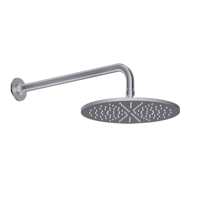 Душевая головка настенная, шарнирная на 1/2”, d300мм, Gessi Inciso, finox арт. 58248#149