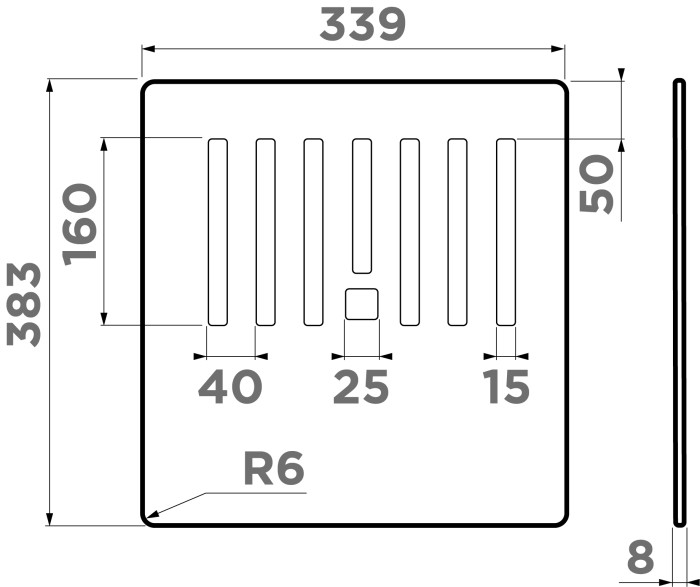 Разделочная доска Omoikiri CB-Kitagawa 86-LB, арт. 4999035