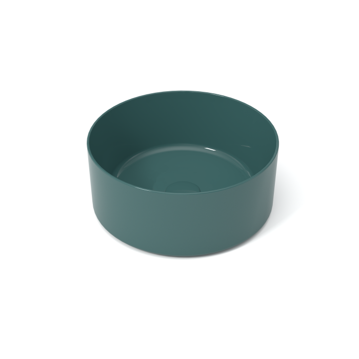 Накладная раковина, 40х40х17 см, Olympia ceramica Open, зеленый глянцевый арт. OPE42TO40031