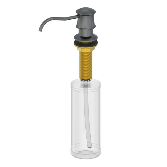 Дозатор мыла, Wonzon &amp; Woghand, WW-88SD03-BGM цвет: графит