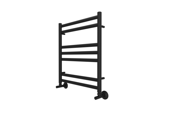 Полотенцесушитель водяной 500х600 Aquatek Оберон, черный муар арт. AQ RO0760BL