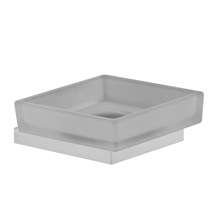 Fima Carlo Frattini Мыльница стекляная, подвесная, Accessori, F6023/2WCR цвет: хром