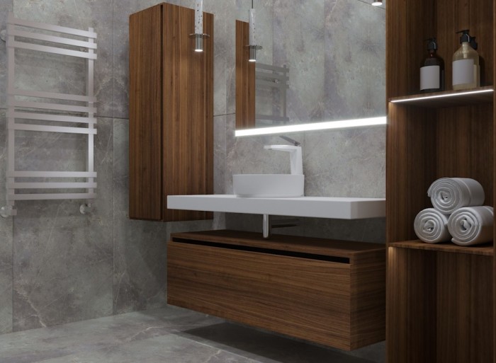 Ящик под столешницу 140см dark oak vallessi uno-s, Boheme Flat - 897-140-D