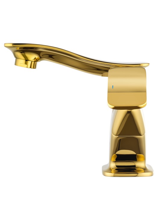 Смеситель для раковины, Wonzon & Woghand Shakespeare, WW-651101-DG цвет: золото