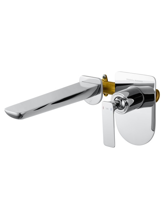 Смеситель для раковины встраиваемый, Wonzon & Woghand Shark, WW-481701-CR цвет: хром