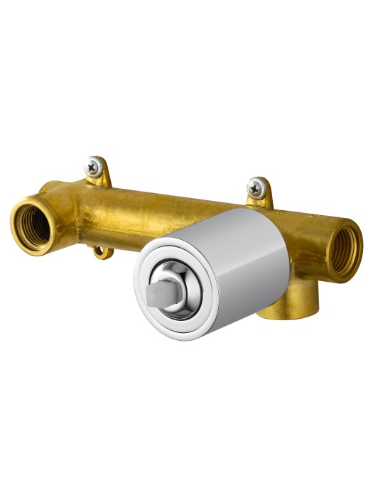 Смеситель для раковины встраиваемый, Wonzon & Woghand Shark, WW-481701-CR цвет: хром