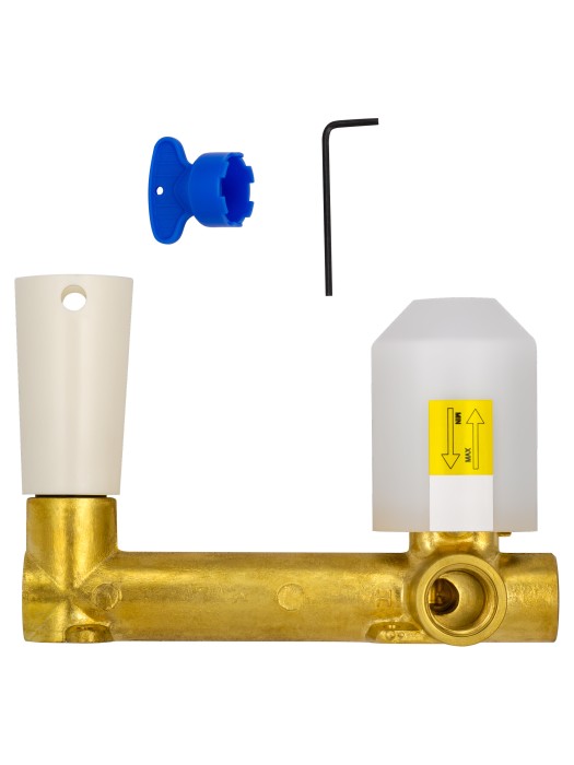 Смеситель для раковины встраиваемый, Wonzon & Woghand Shark, WW-481701-CR цвет: хром