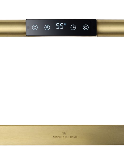 Полотенцесушитель электрический, Wonzon & Woghand Koln, WW-A6016-BG цвет: золото