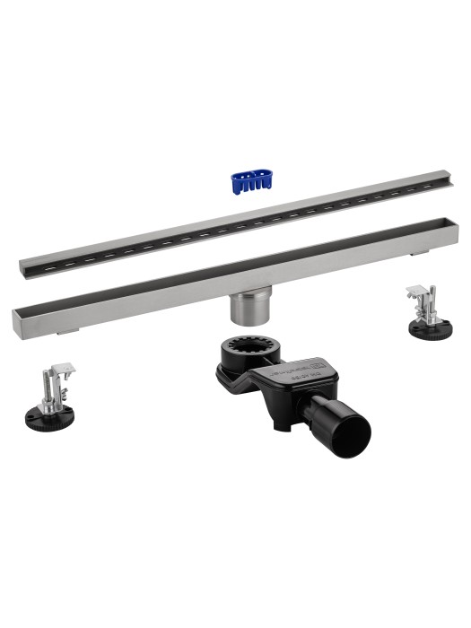 Душевой трап 60 см, Wonzon & Woghand, WW-65406M-BR цвет: никель