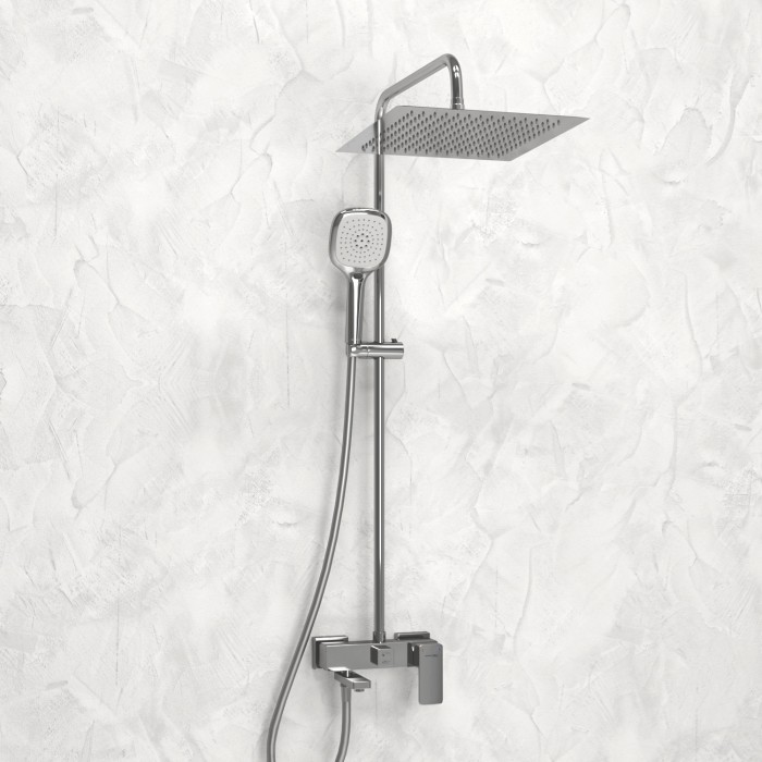 Душевая система со смесителем WasserKRAFT арт. A177.118.065.087.CH