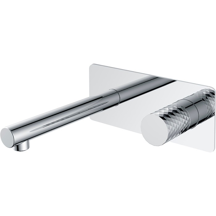 Смеситель для раковины, Chrome diamond chrome, Stick Boheme 125-CRCR
