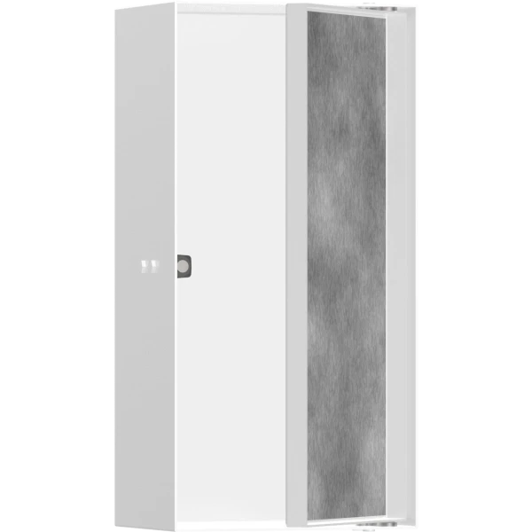 Настенный короб с дверью для облицовки плиткой, 30х15х10 см, Hansgrohe XtraStoris Rock, белый арт. 56082700
