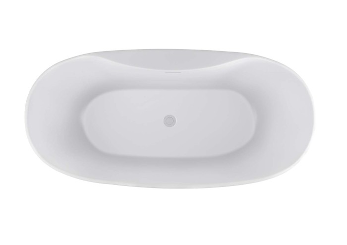 Ванна акриловая Aquatek Аполо 170х78х60 см, отдельностоящая, цвет белый арт. AQ-1155778