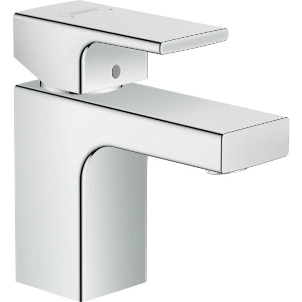 Смеситель для раковины со сливным гарнитуром, Hansgrohe Vernis Shape, хром арт. 71566000