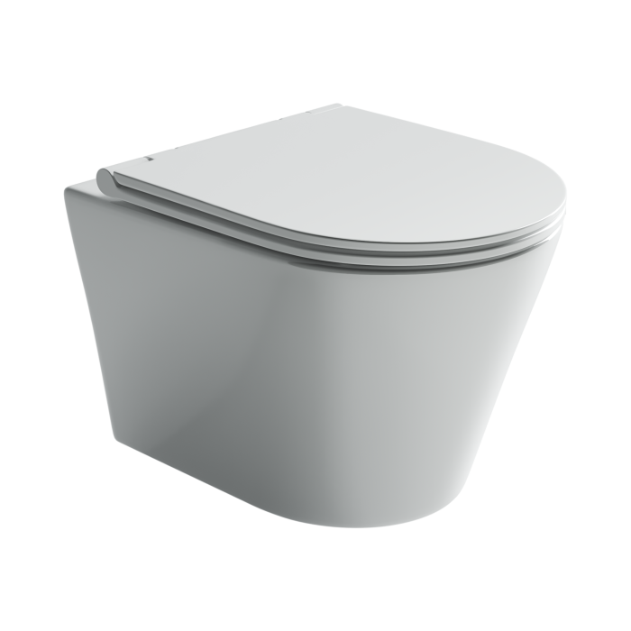 Подвесной унитаз с сиденьем Ceramicanova Forma, белый арт. CN3011