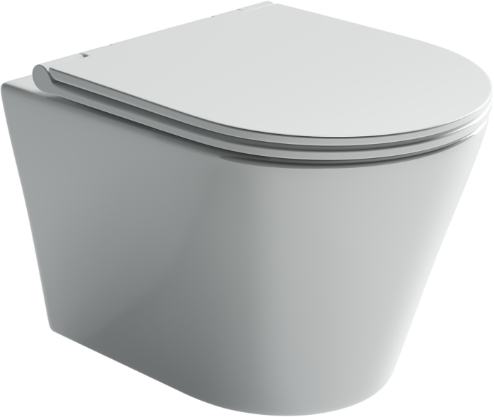 Подвесной унитаз с сиденьем Ceramicanova Forma, белый арт. CN3011