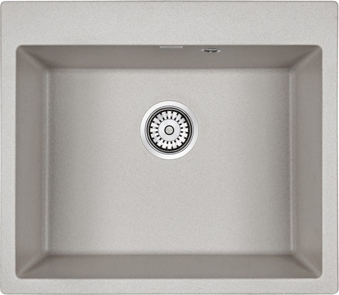 Мойка для кухни гранит 600х520 Paulmark KANTE 60, серый - PM106052-GR