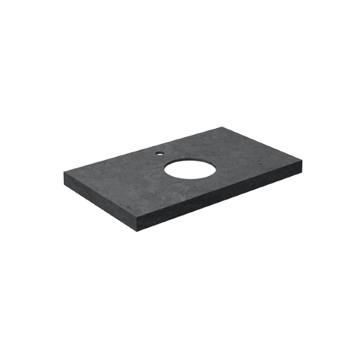 Столешница из керамогранита Роверелла 80x48см, Canaletto Kerama Marazzi, серый - CN80.DL501320R