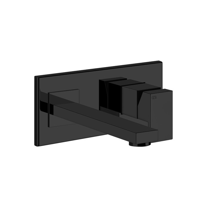 Смеситель для раковины, встраиваемый, однорычажный, излив 206мм, Gessi Rettangolo, black xl арт. 44836#299