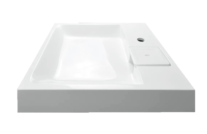 Раковина подвесная Element 595х490х75 литьевой мрамор, белая, Azario ELEMENT - CS00082280