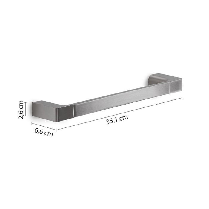 Полотенцедержатель, длина 35 см Pirenei Gedy, PI21/35(38) цвет: хром