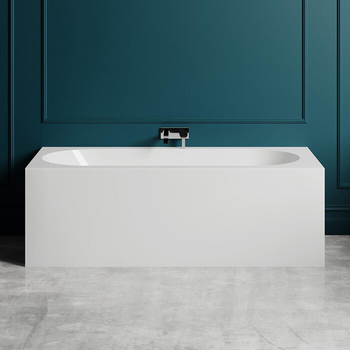 Ванна пристенная 170x75, матовая, Salini FABIA арт. 102611MRF