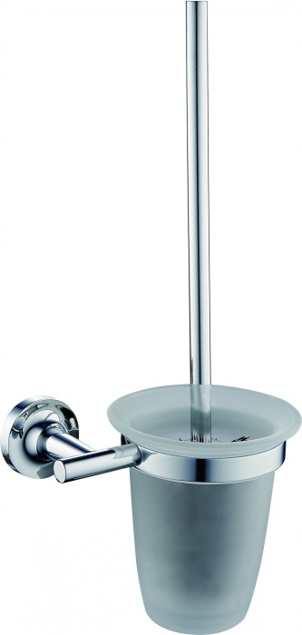 Туалетный ершик в комплекте, Wonzon &amp; Woghand Simple, WW-6529 цвет: хром