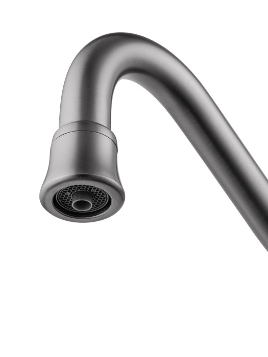 Смеситель для кухни c подключением фильтра, Wonzon & Woghand, WW-88458006-BGM цвет: графит