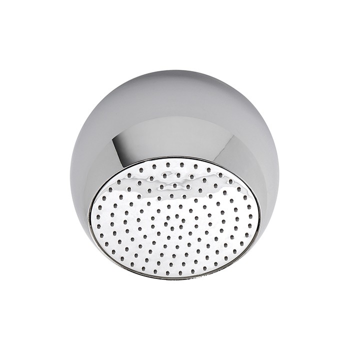 Fima Carlo Frattini Верхний душ Sfera d 200 мм., потолочный монтаж, сфера черная, Wellness, F2340/1CRN цвет: хром