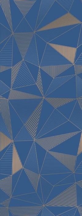 Декоративная плитка кер. City colors cgt синий 1 l23х60 GLOBAL TILE City colors арт. Д216052-1