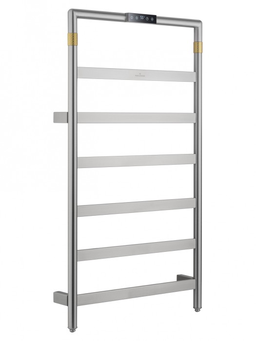 Полотенцесушитель электрический, Wonzon &amp; Woghand Koln, WW-A6016-BR цвет: никель