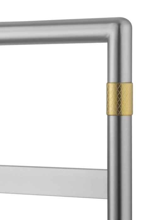 Полотенцесушитель электрический, Wonzon & Woghand Koln, WW-A6016-BR цвет: никель