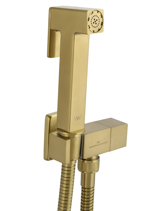 Модуль гигиенического душа для встраиваемых смесителей, Wonzon & Woghand, WW-88809904-BG цвет: золото