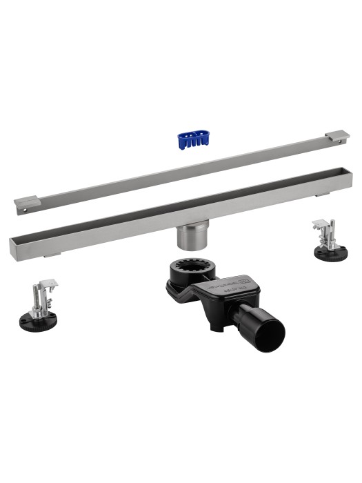 Душевой трап 60 см, Wonzon & Woghand, WW-65406T-BR цвет: никель