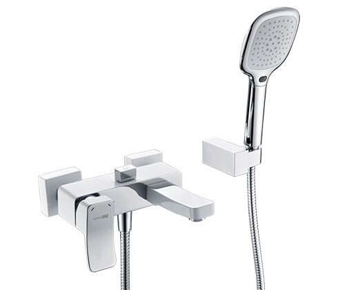 Смеситель для ванны с коротким изливом Aller 1060 WHITE WasserKRAFT арт. 1061W