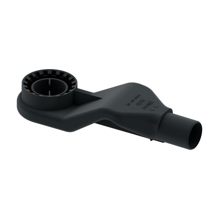 Сифон, 0,5 л/c, dn 40, выход вбок, высота монтажа от нижнего края сифона до верхнего края слива – 67 мм. ( При уст. Без опор), drainline TECE арт. 650004