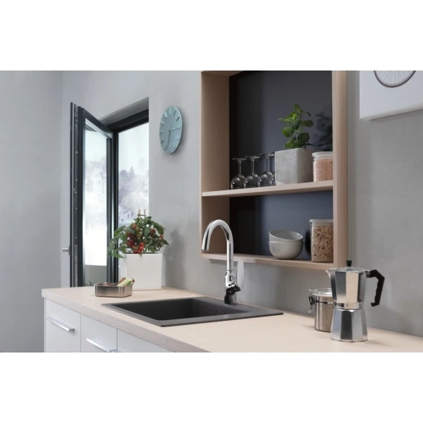 Смеситель для кухни, Hansgrohe Focus M42, хром арт. 71802000