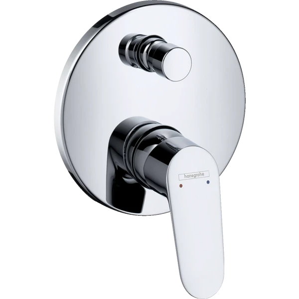 Смеситель для ванны E2 скрытого монтажа, Hansgrohe Focus, хром арт. 31945000
