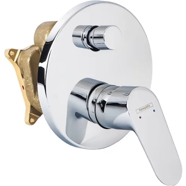 Смеситель для ванны E2 скрытого монтажа, Hansgrohe Focus, хром арт. 31945000