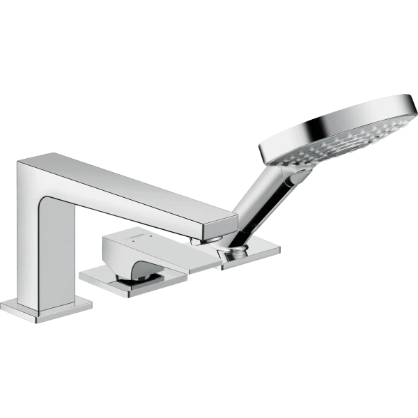 Смеситель для ванны на 3 отверстия, Hansgrohe Metropol, хром арт. 32550000