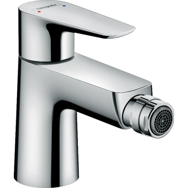 Смеситель для биде со сливным клапаном Push-Open, Hansgrohe Talis E, хром арт. 71721000