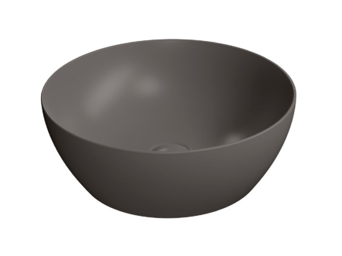 Раковина накладная 42х42х16 см, цвет bistro, санфарфор, Color-elements GSI арт. 885116