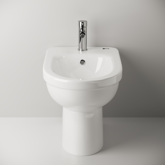 Биде Ceramicanova Life, белый арт. CN1403